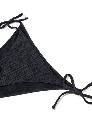 dames bikinibroekje strik zwart XS - 22351491 - HEMA