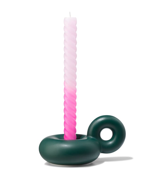 kandelaar donut met oor groen  - 13324020 - HEMA