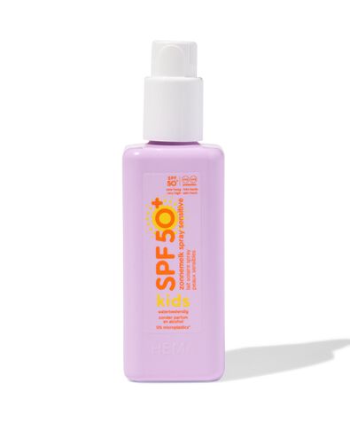 baby- en kinderzonnebrandspray gevoelige huid SPF50+ 200ml - 11630020 - HEMA baby- en kinderzonnebrandspray gevoelige huid SPF50+ 200ml - 11630020 - HEMA