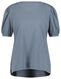 dames t-shirt pofmouw blauw blauw - 1000023727 - HEMA