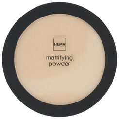 mattifying face powder 24 soft beige - 11290254 - HEMA