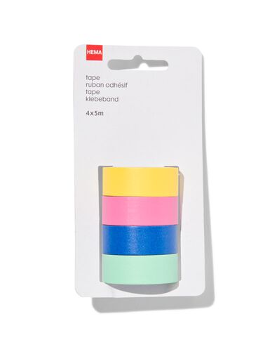 tape 5m - 4 stuks - 14700678 - HEMA