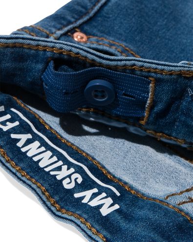 kinder jeans skinny fit middenblauw 92 - 30853460 - HEMA