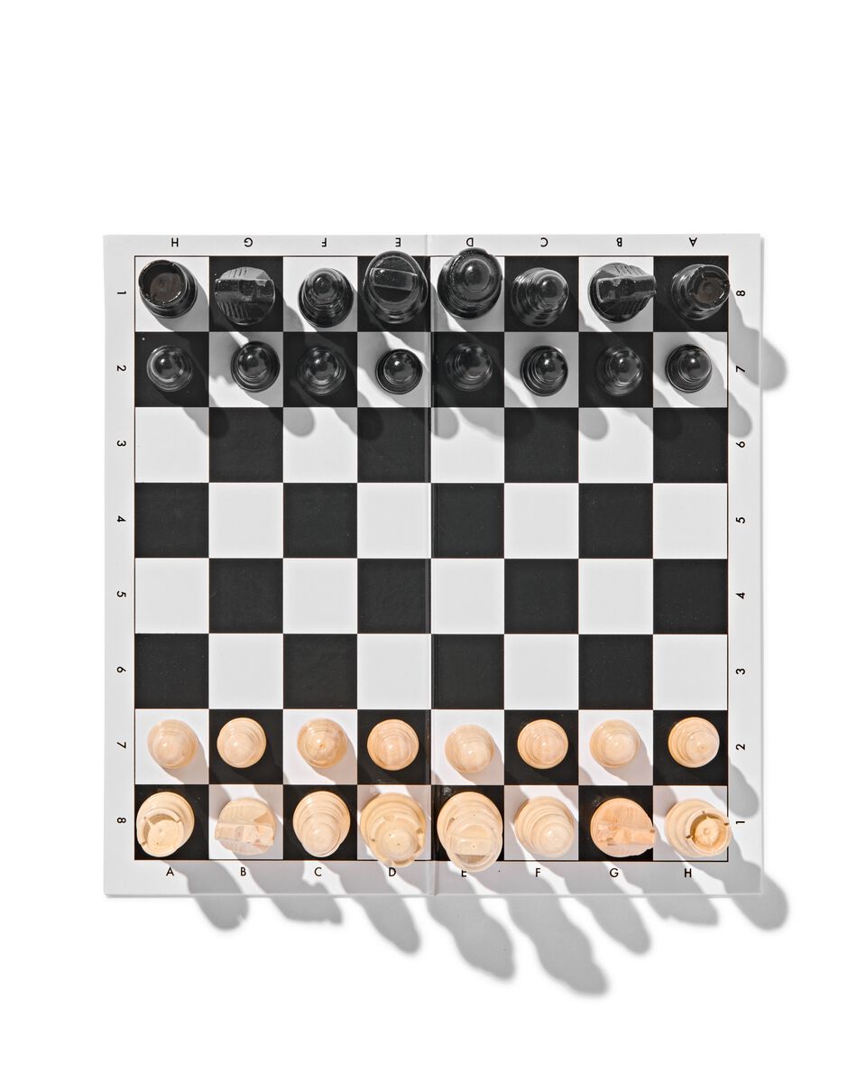 Omdat Raad Getuigen schaakspel in sierboek - HEMA