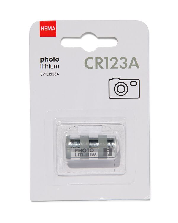 CR123A photo lithium batterij - 41290274 - HEMA