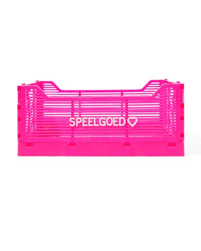 klapkrat letterbord recycled M felroze roze 30 x 40 x 17 - 39800024 - HEMA