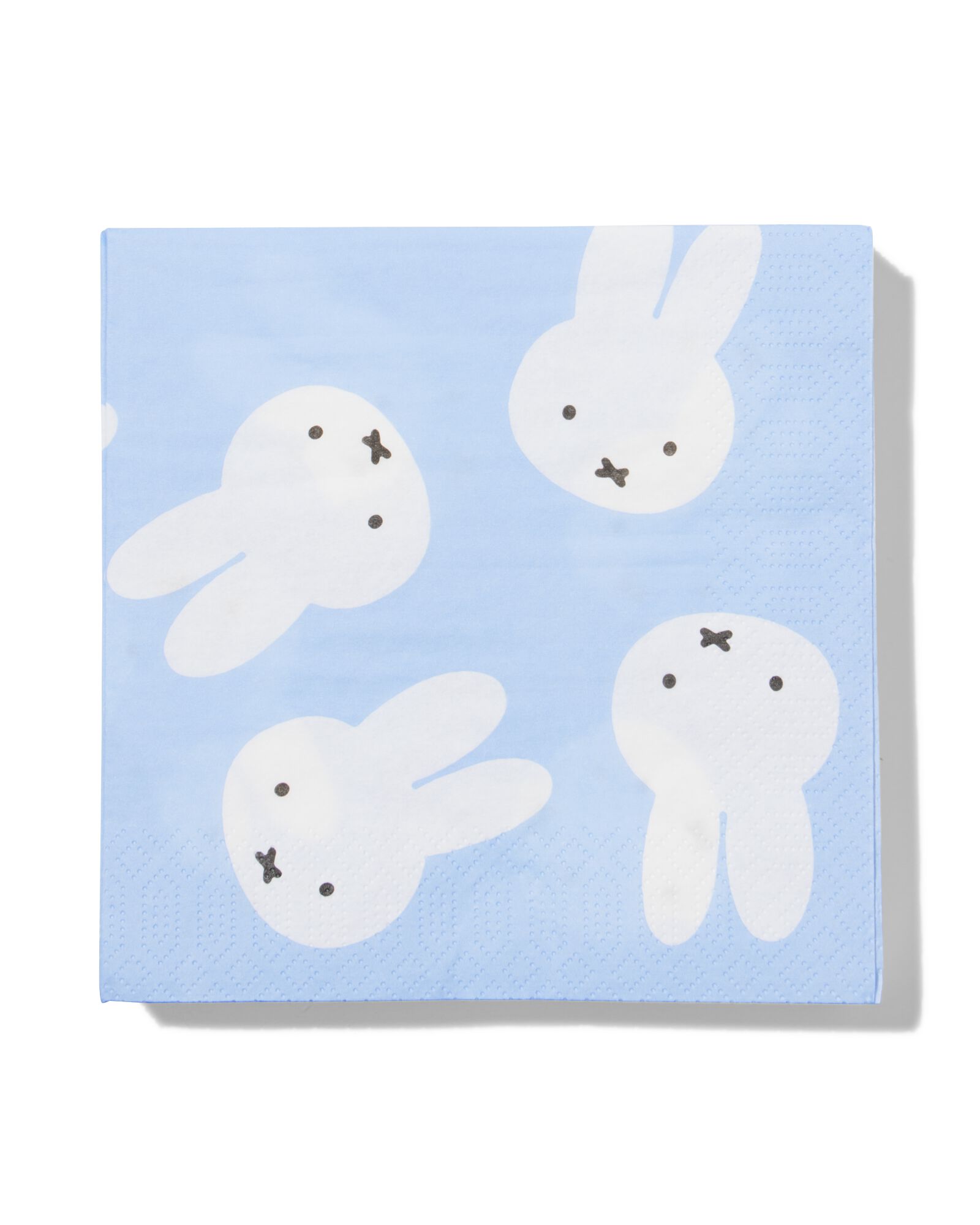 nijntje servetten 33x33cm blauw - 20 stuks - 25830106 - HEMA