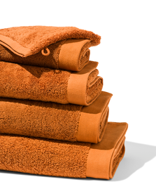 handdoeken - hotel extra zacht bruin bruin - 1000025972 - HEMA