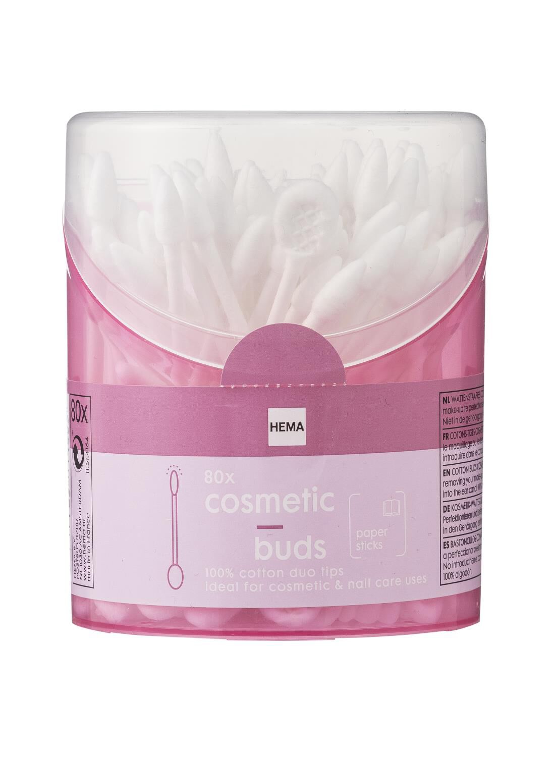 Hema Wattenstaafjes Met Duotips 80 Stuks hema kopen in de aanbieding Hema Wattenstaafjes Met Duotips 80 Stuks hema kopen in de aanbieding