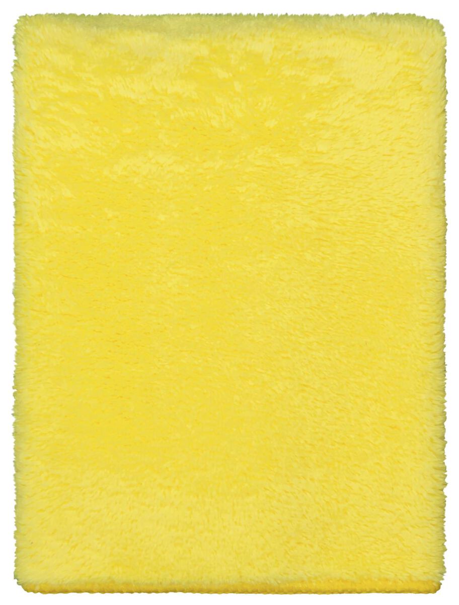 handboeien Sijpelen pen microvezel fleece stofdoek 32x32 geel - HEMA