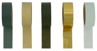 Washi Tapes - 5 Stuks