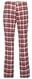 dames pyjama flanel met lurex rood S - 23421551 - HEMA