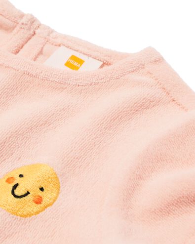 baby T-shirt bastof lichtroze lichtroze - 33089660LIGHTPINK - HEMA