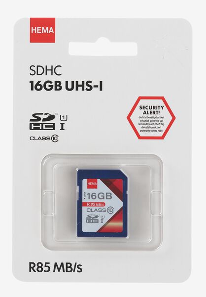 SD geheugenkaart 16 GB - 39520008 - HEMA