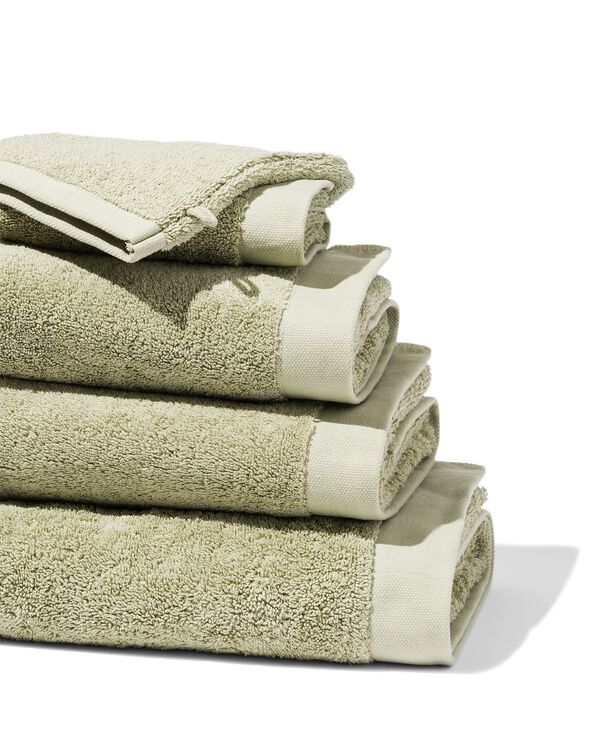 handdoek 60x110 hotelkwaliteit extra zacht lichtgroen lichtgroen handdoek 60 x 110 - 5270004 - HEMA