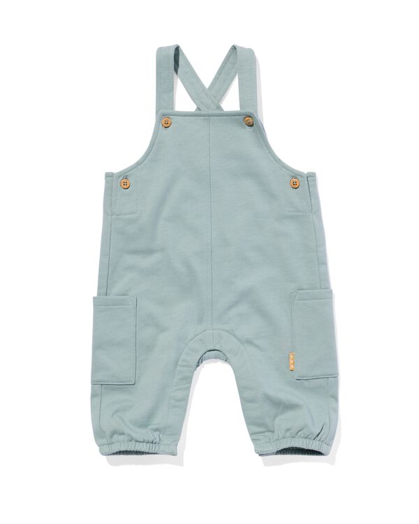 newborn tuinbroek groen groen - 33414420GREEN - HEMA