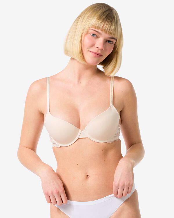 voorgevormde push-up beugel bh lichtroze lichtroze - 21880200LIGHTPINK - HEMA