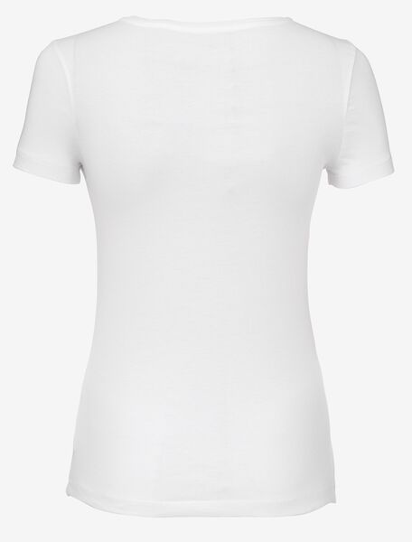 dames t-shirt wit XL - 36301764 - HEMA