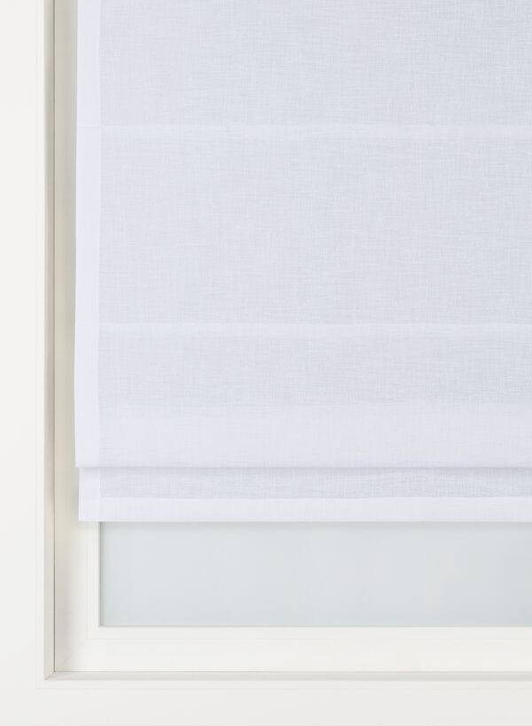 vouwgordijn purmerend wit wit - 1000015974 - HEMA