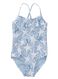 kinder badpak gerecycled lichtblauw lichtblauw - 1000012952 - HEMA