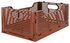 klapkratje letterbord recycled 20x30x11.5 terra - 39821022 - HEMA