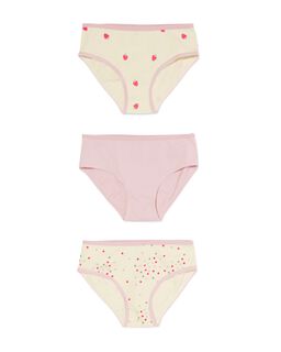 Kinder Slips Katoen - 3 Stuks Lila (lila)