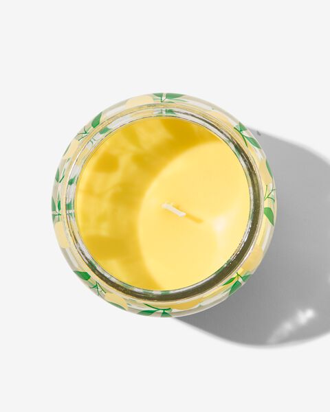 citronella geurkaars in glas met Ø10x10 - 13502929 - HEMA