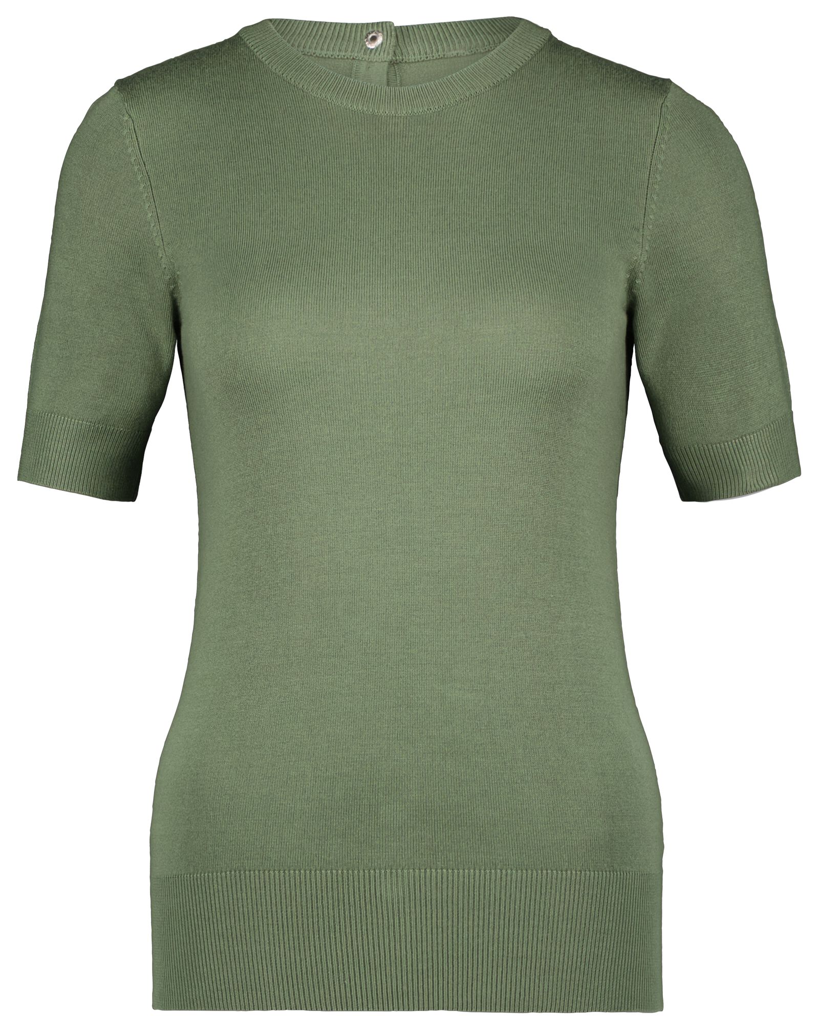 damestrui gebreid Fally groen - 1000027688 - HEMA
