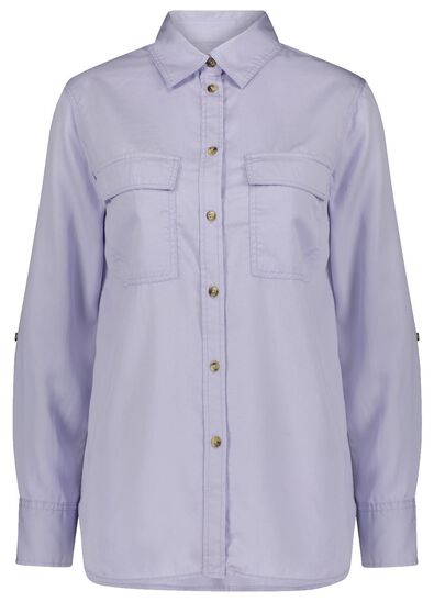 dames blouse Lacey lila - 1000026707 - HEMA