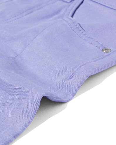 kinderjeans flared fit paars paars - 30816100PURPLE - HEMA