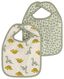 slabbetjes dino - 2 stuks - 33332920 - HEMA