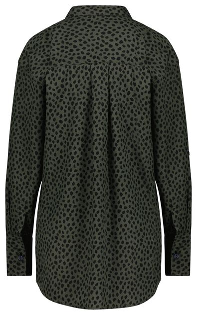dames blouse Ilana groen - 1000029255 - HEMA