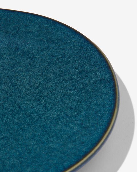 gebaksbord - 16.5 cm - Porto - reactief glazuur - donkerblauw - 9602217 - HEMA