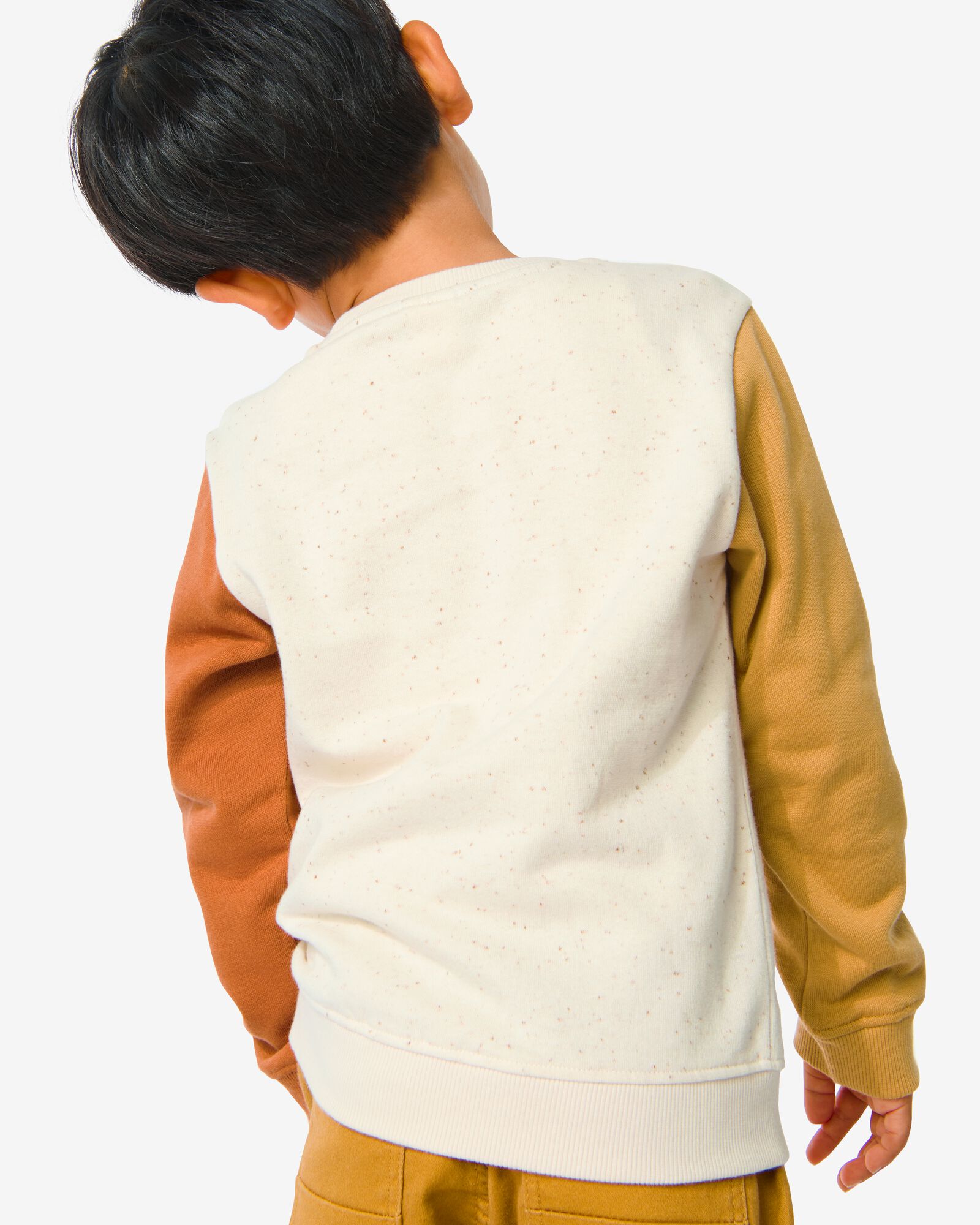 kinder sweater bruin bruin - 1000032476 - HEMA