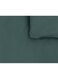 dekbedovertrek - zacht katoen - 240 x 220 cm - donkergroen uni - 5750054 - HEMA