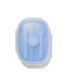 saladebox met koelelement blauw - 80630647 - HEMA