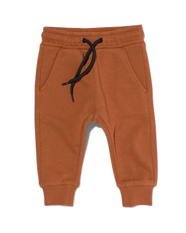 baby sweatbroek bruin bruin - 1000029751 - HEMA