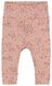 newborn broek rib met bamboe roze - 1000025153 - HEMA