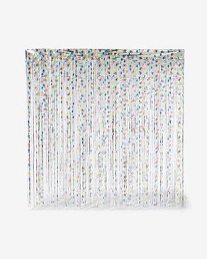 pleegouders plotseling erts glittergordijn 200x200 confetti - HEMA
