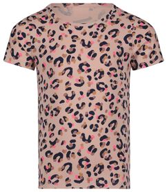 kinder t-shirt animal roze roze - 1000027918 - HEMA