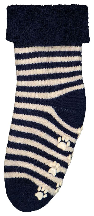 baby sokken met katoen - 2 paar beige 12-18 m - 4740344 - HEMA