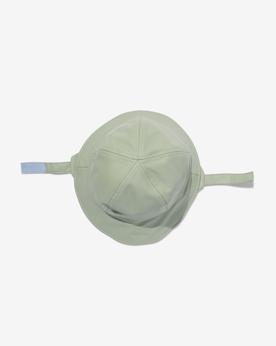 kinder buckethat waterafstotend groen mintgroen - 1000031881 - HEMA