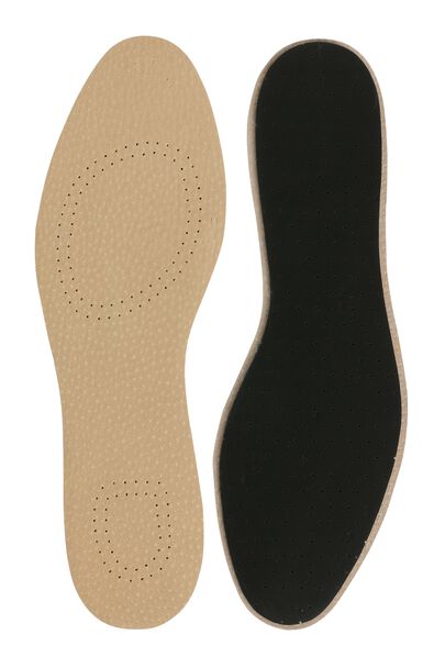 inlegzolen leer maat 37-38 - 20500053 - HEMA