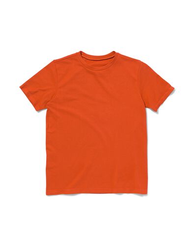 naadloos kinder sportshirt oranje oranje - 36090275ORANGE - HEMA