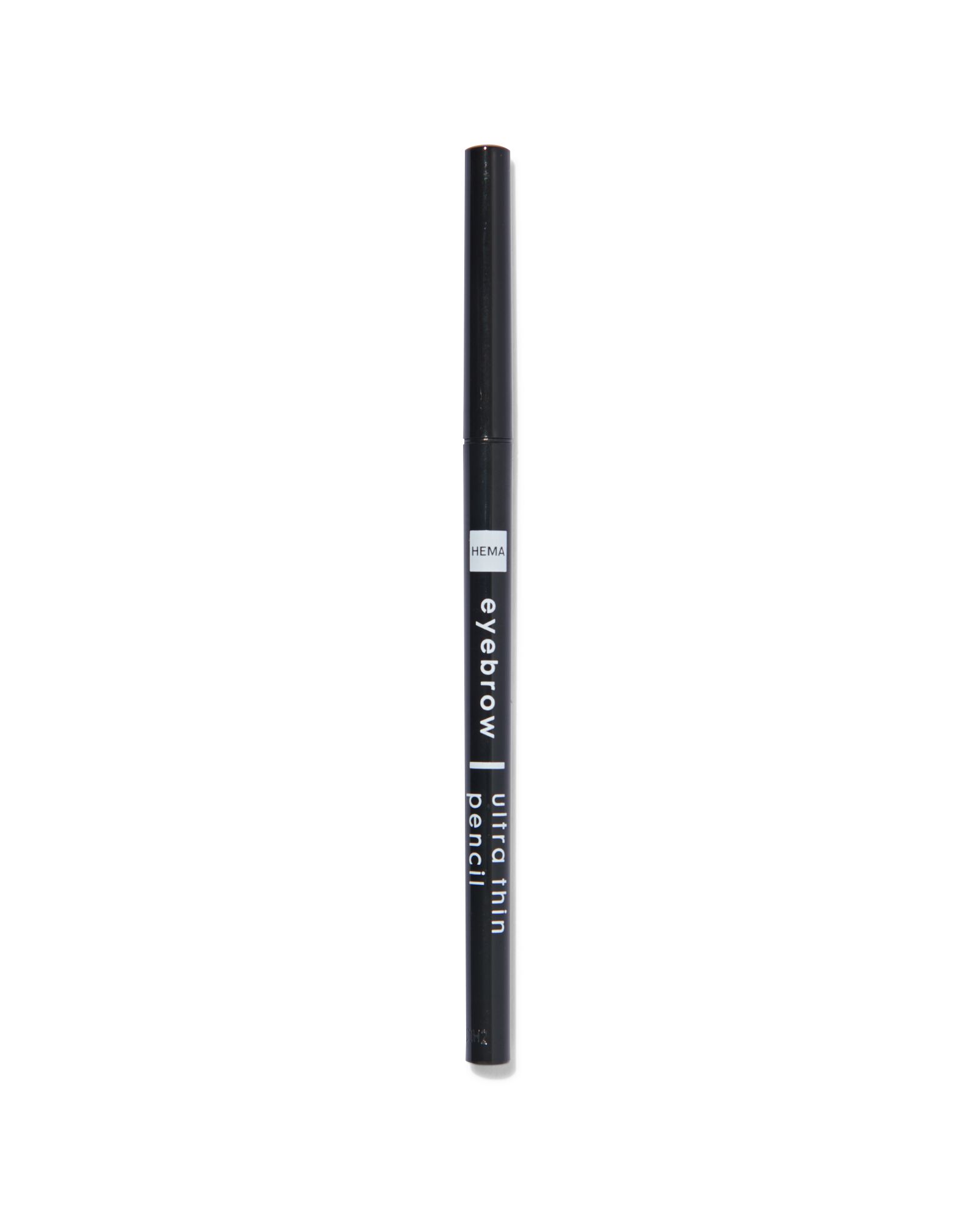wenkbrauwpotlood extra dun zwart - 11214122 - HEMA