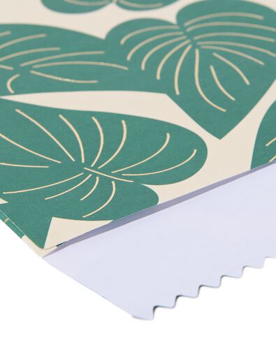 cadeauzakjes papier 16x12/22x17/31x21 botanisch - 6 stuks - 14740065 - HEMA