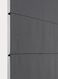 vouwgordijn andria donkergrijs donkergrijs - 1000016084 - HEMA