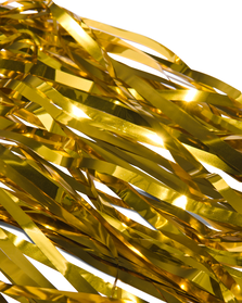 glittergordijn 200x200 goud - 14210013 - HEMA