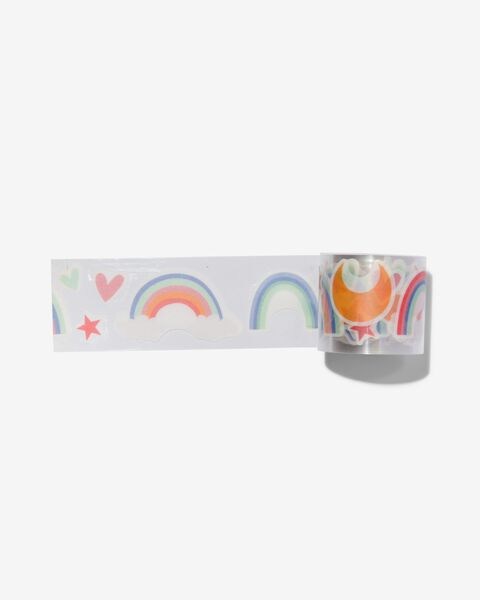 washi tape stickers regenboog - 15900076 - HEMA