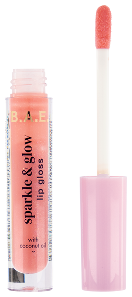 B.A.E. lip gloss sparkle & glow 01 pink diamond - 17750061 - HEMA
